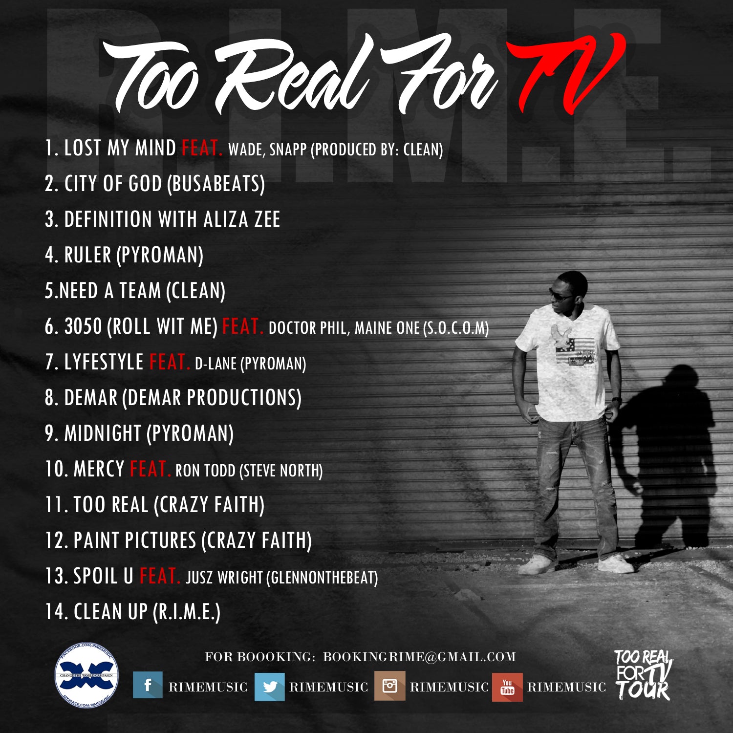 Too Real For TV Album